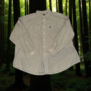Men's Timberland Plaid Button Down XXL